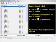 GoldfishHD DVD to iPod Video Ripper screenshot